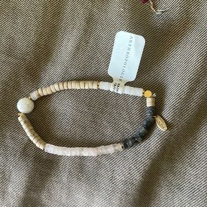 NWT Anthropologie Serefina Bracelet beaded, stone accent